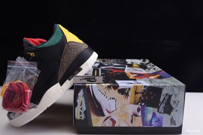 Rep TBkick SE Retro Jordan Air CV3583-003 3 2.0 - Instinct Animal 0804